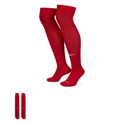 Носки Nike Baseball/Softball Over-the-Calf (2 шт), цвет University Red/White