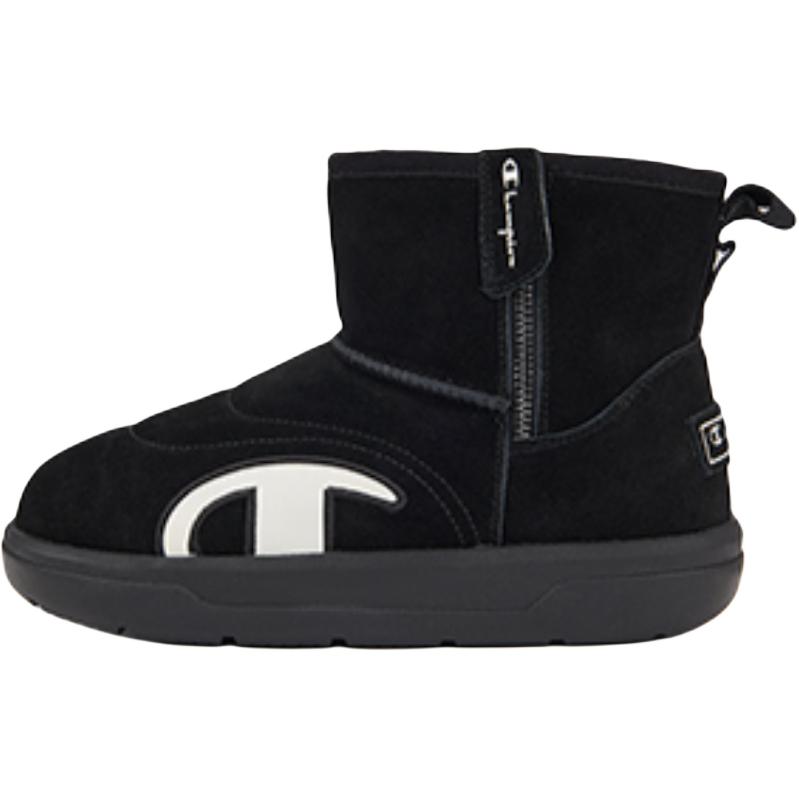 Champion Kids Скользостойкие, износостойкие, термо высокие зимние ботинки Black Kids' — фото 3