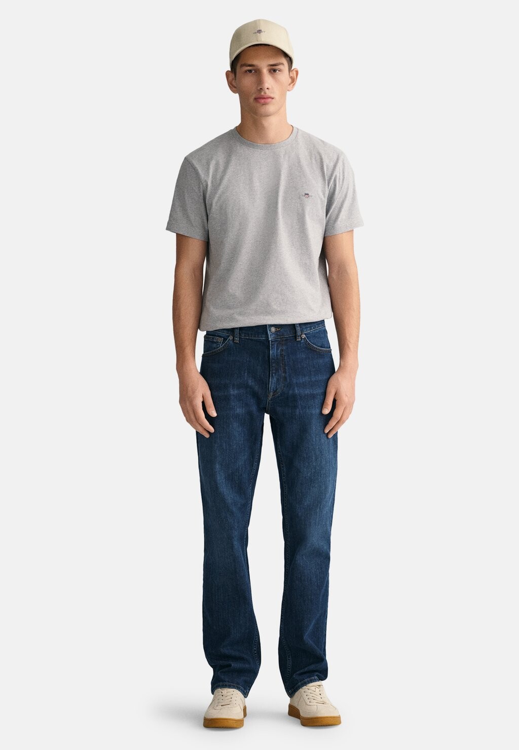 

Джинсы Straight Leg REGULAR FIT GANT, цвет dark blue worn in