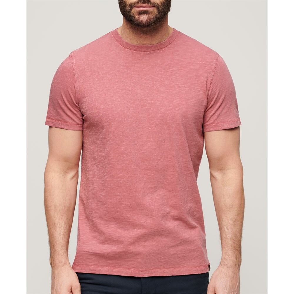 

Футболка с коротким рукавом Superdry Slub, розовый