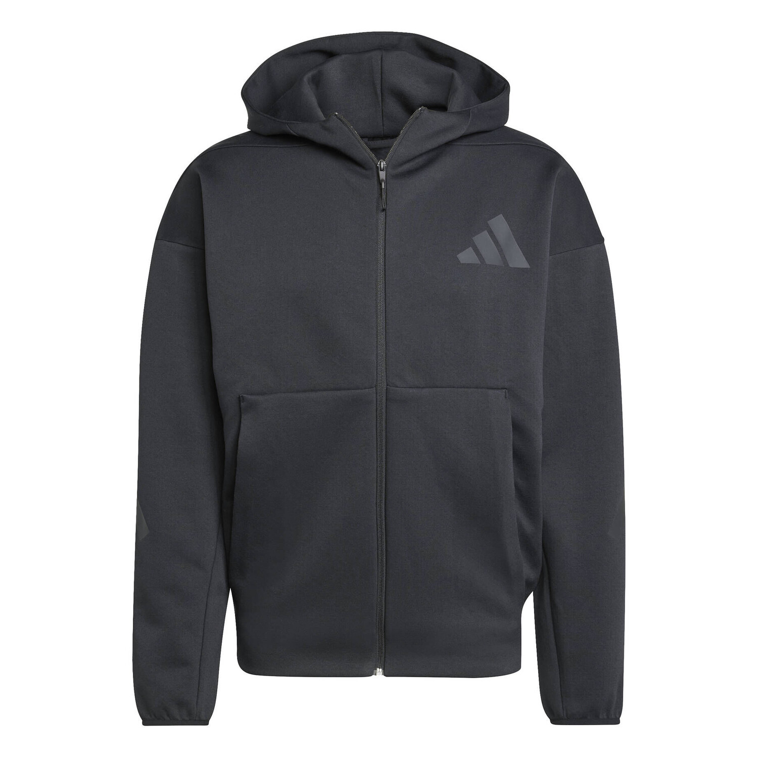 Толстовка с капюшоном на молнии Adidas Sportswear, черный