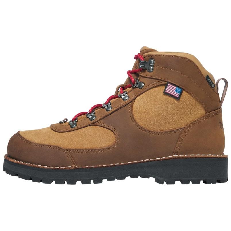 

Danner Амортизирующие противоскользящие износостойкие полувысокие походные ботинки мужские коричневые, цвет Brown