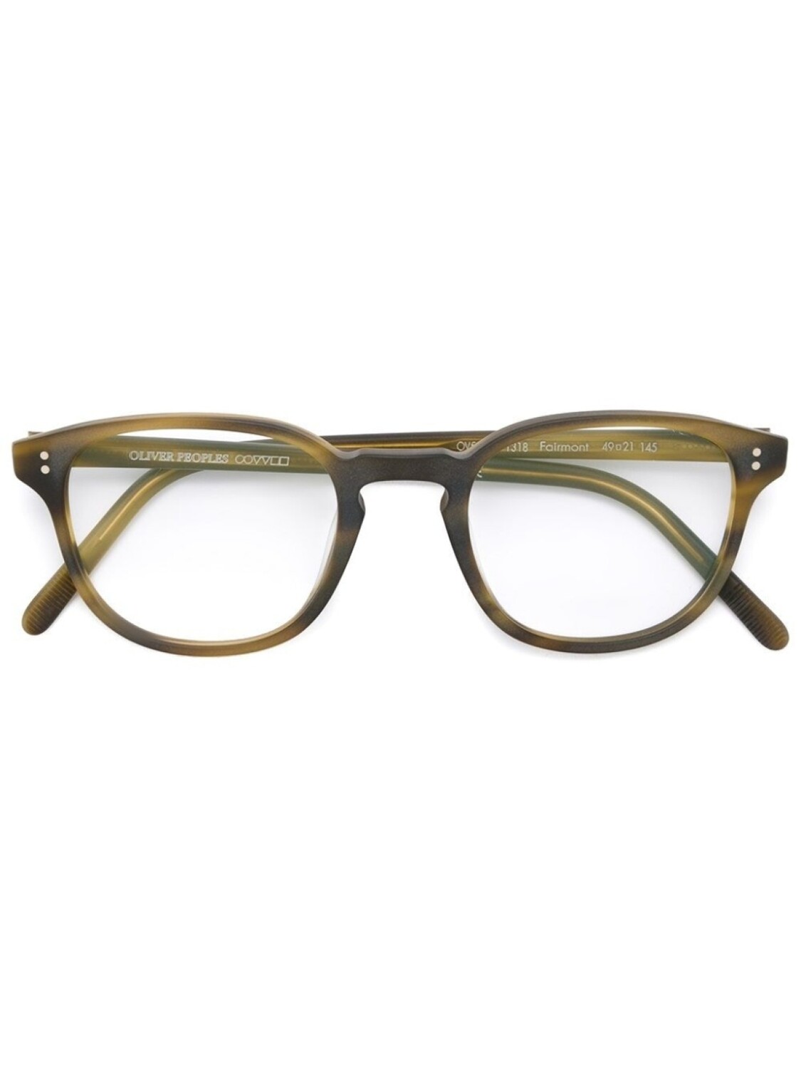 

Oliver Peoples очки 'Fairmont', коричневый