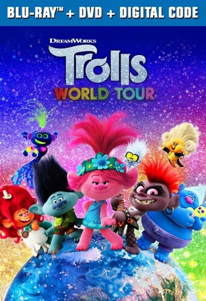 

Диск Blu-ray Trolls World Tour