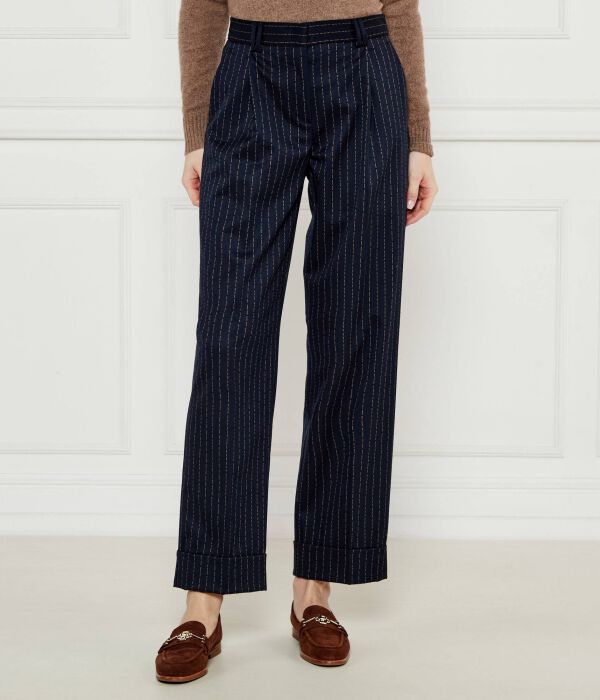 

Штаны Max&Co. Cablo Flare Fit, синий