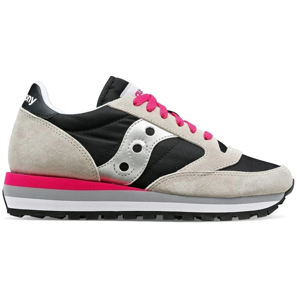 Кроссовки Saucony Jazz Triple S60530-29 женские серые повседневные, серый — фото 2