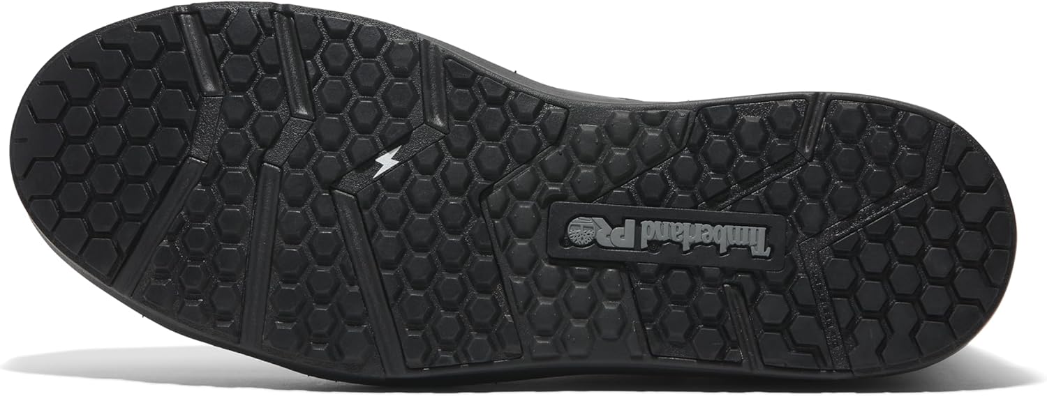 Timberland PRO mens Berkley Chelsea Composite Safety Toe Static Dissipative Industrial Casual Work Shoe, Black — фото 4