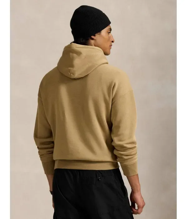 Толстовка relaxed fit Polo Ralph Lauren, бежевый — фото 3