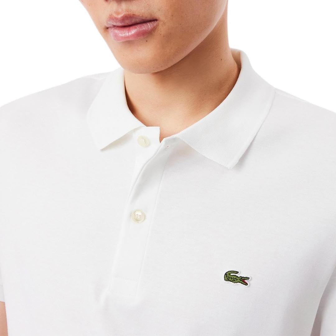 Поло Lacoste Super Light, спортивное мужское, белый — фото 2