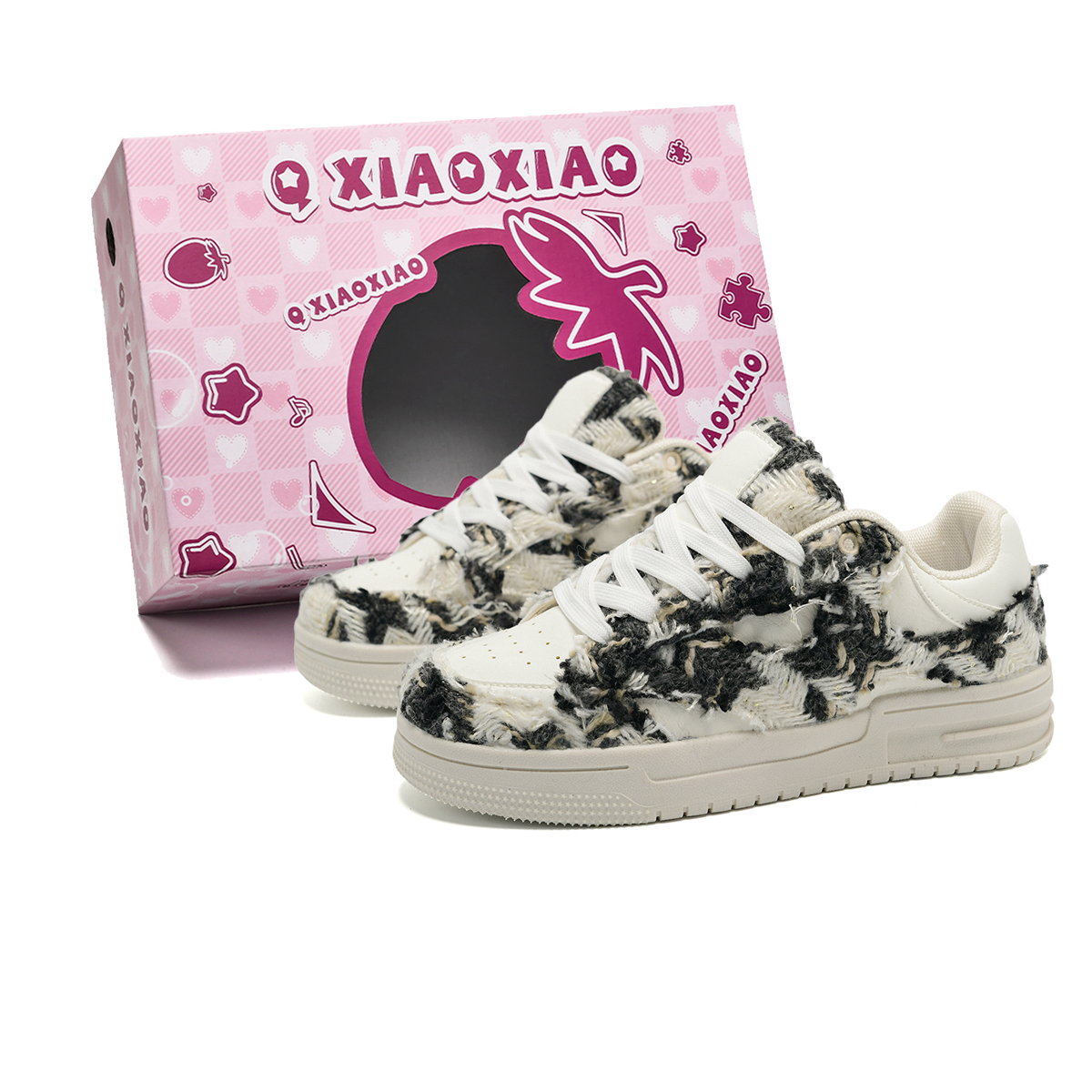 

Circle small Кроссовки для скейтбординга унисекс с защитой от истирания легкие низкие в технике инквош пейнтинг, цвет Ink Wash Painting