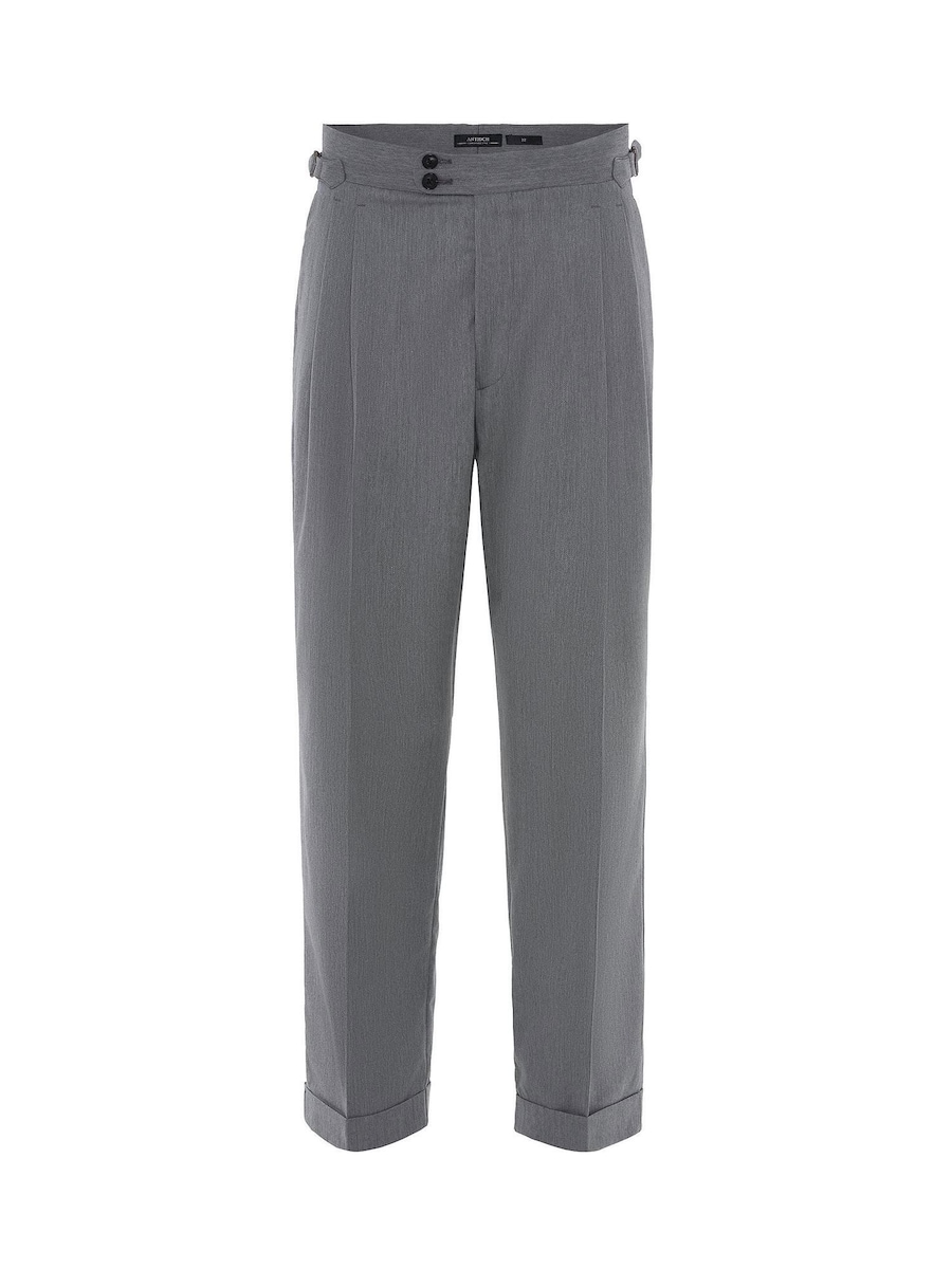 

Обычные брюки со складками спереди Antioch, Basalt Grey
