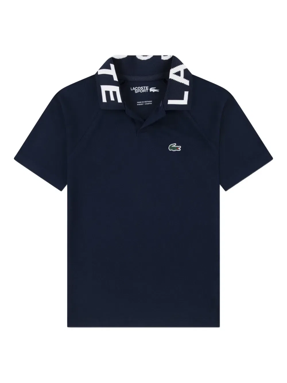 Рубашка-поло с логотипом Lacoste Kids, синий