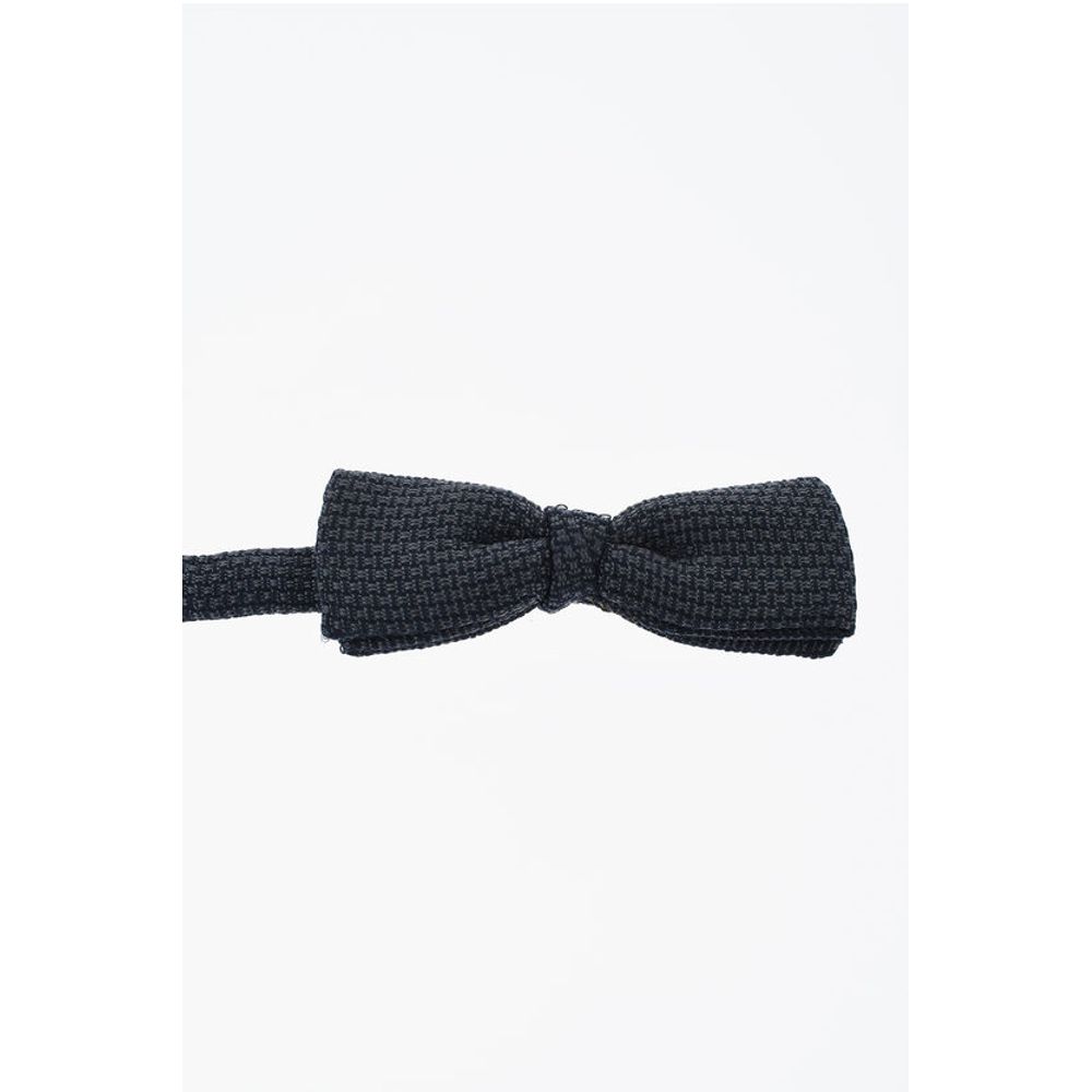 

CC COLLECTION Галстук-бабочка из хлопковой смеси Corneliani, синий