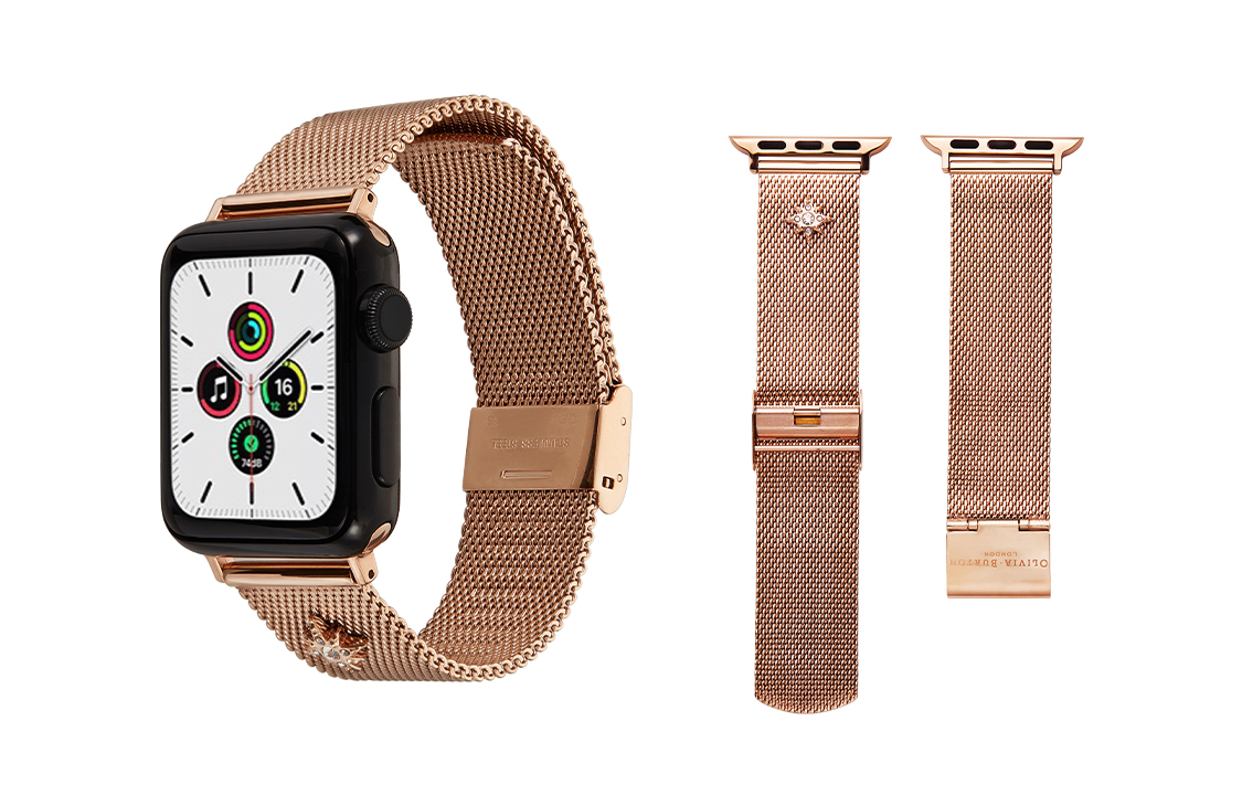 

OLIVIA·BURTON Часы Strap Apple Compatibility Cowhide Leather Material 41mm