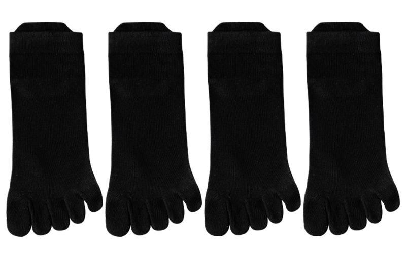 

Cat Man Miiow Женские носки MIIOW, 4 двойные упаковки (черный + полоска + рисунок коровы + корова)