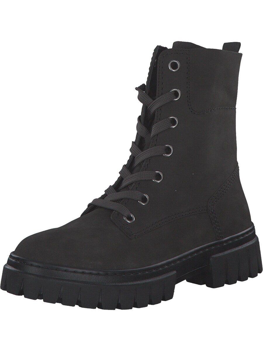 Ботильоны на шнуровке GABOR Lace-Up Ankle Boots, антрацит
