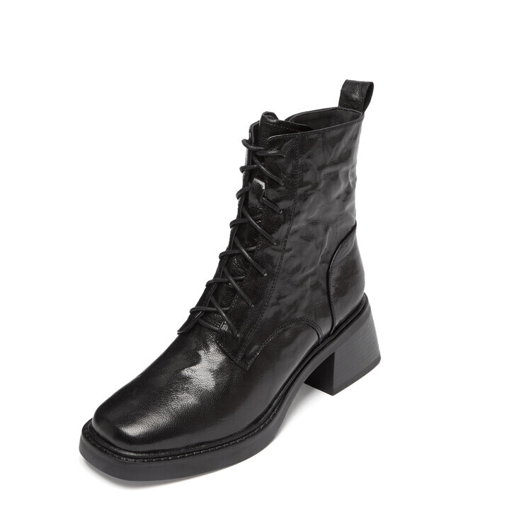 

Ботильоны женские Su Yanjiao, цвет Black Fleece-lined