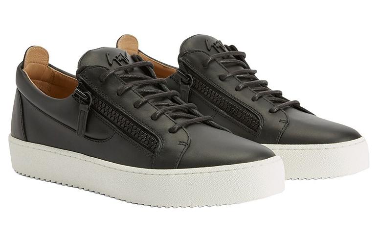 

Кожаные кроссовки Frankie Giuseppe Zanotti, черные