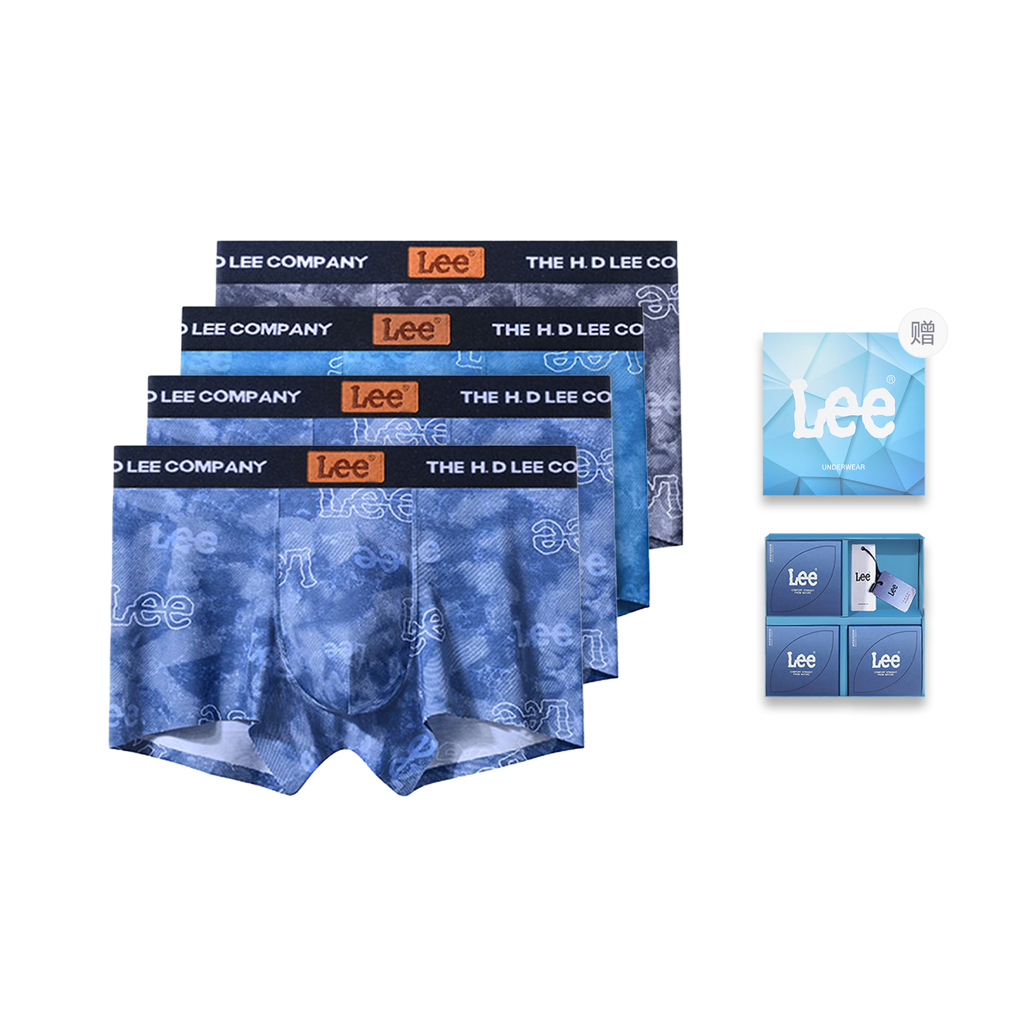 

Lee Sunset 5.0 подарочный набор мужского белья 4 шт