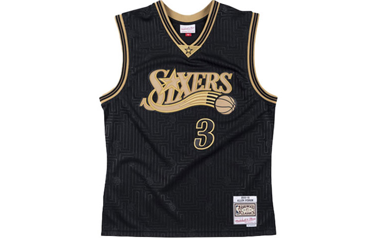 

Баскетбольная майка Mitchell & Ness мужская черная Mitchell Ness