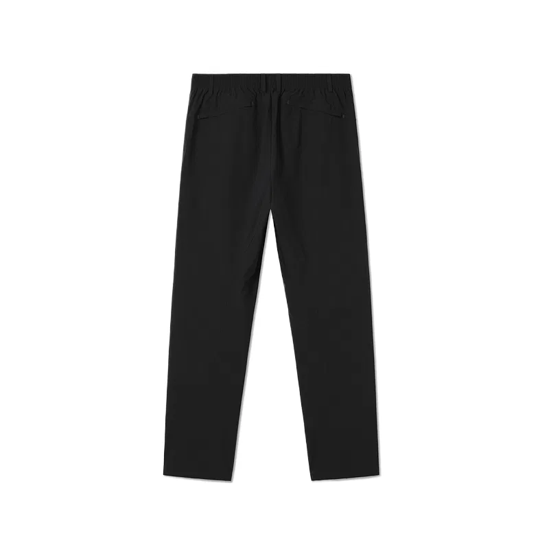 Брюки повседневные мужские moderate straight fit LACOSTE, Black 031 — фото 3