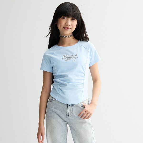 

Футболка с принтом для девочек 7-16 лет Limited Too, Blue