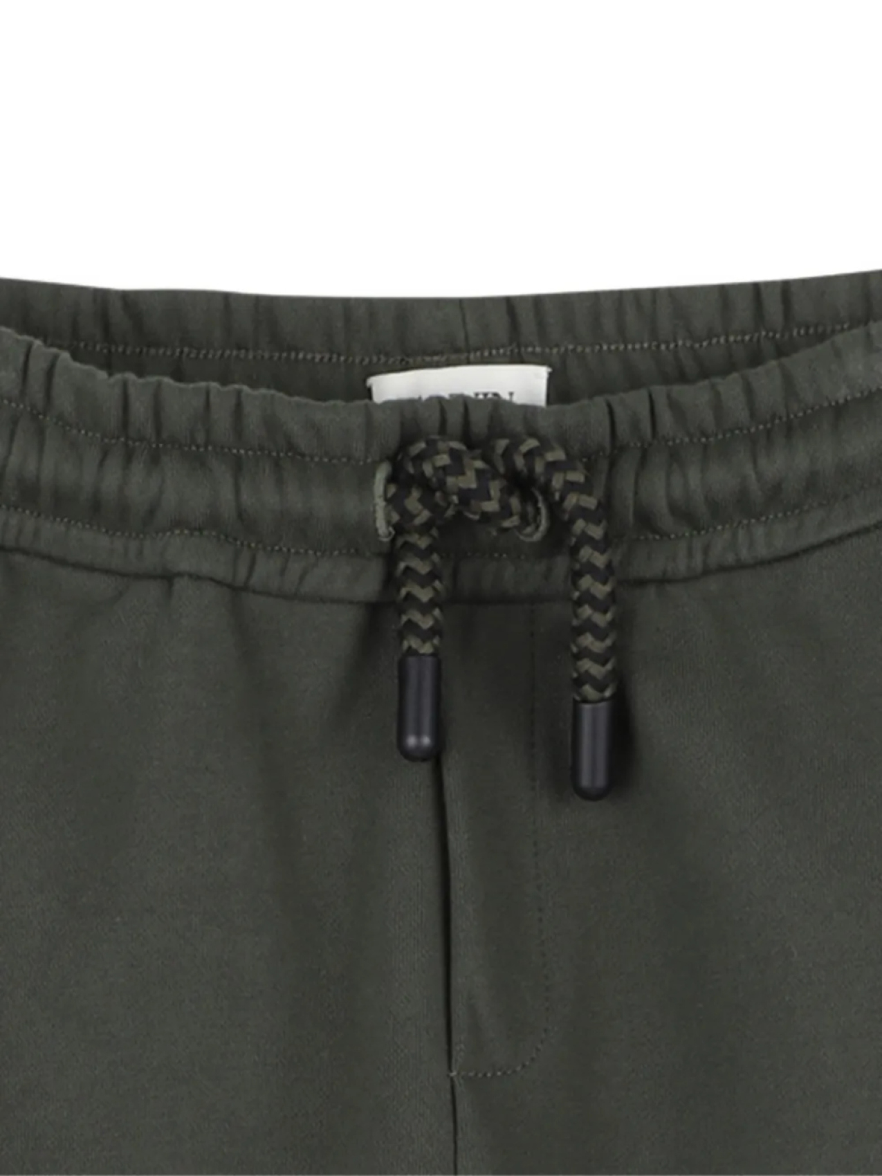 Lanvin Enfant спортивные брюки с эластичным поясом, зеленый — фото 3