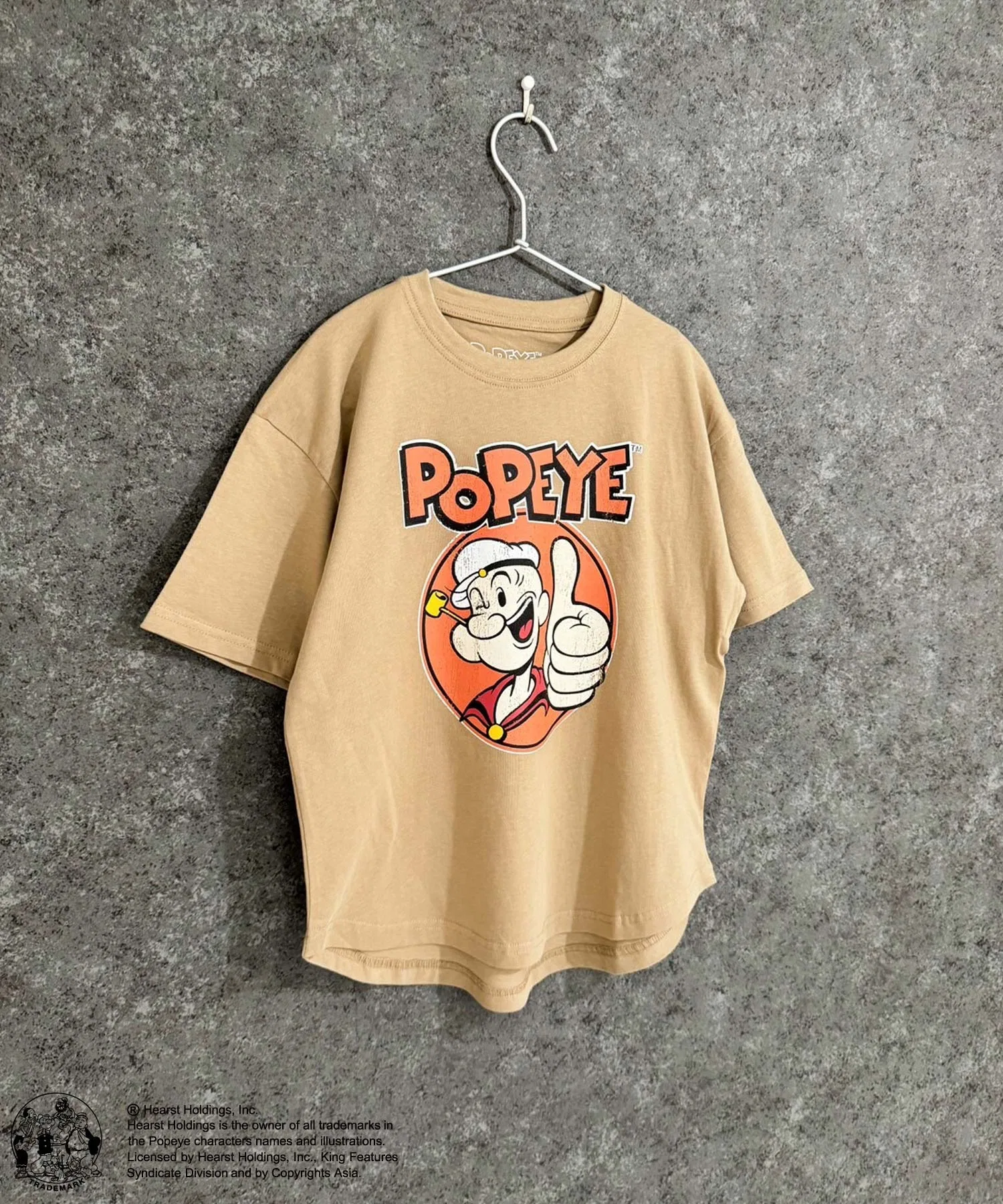 Детская футболка Popeye с коротким рукавом