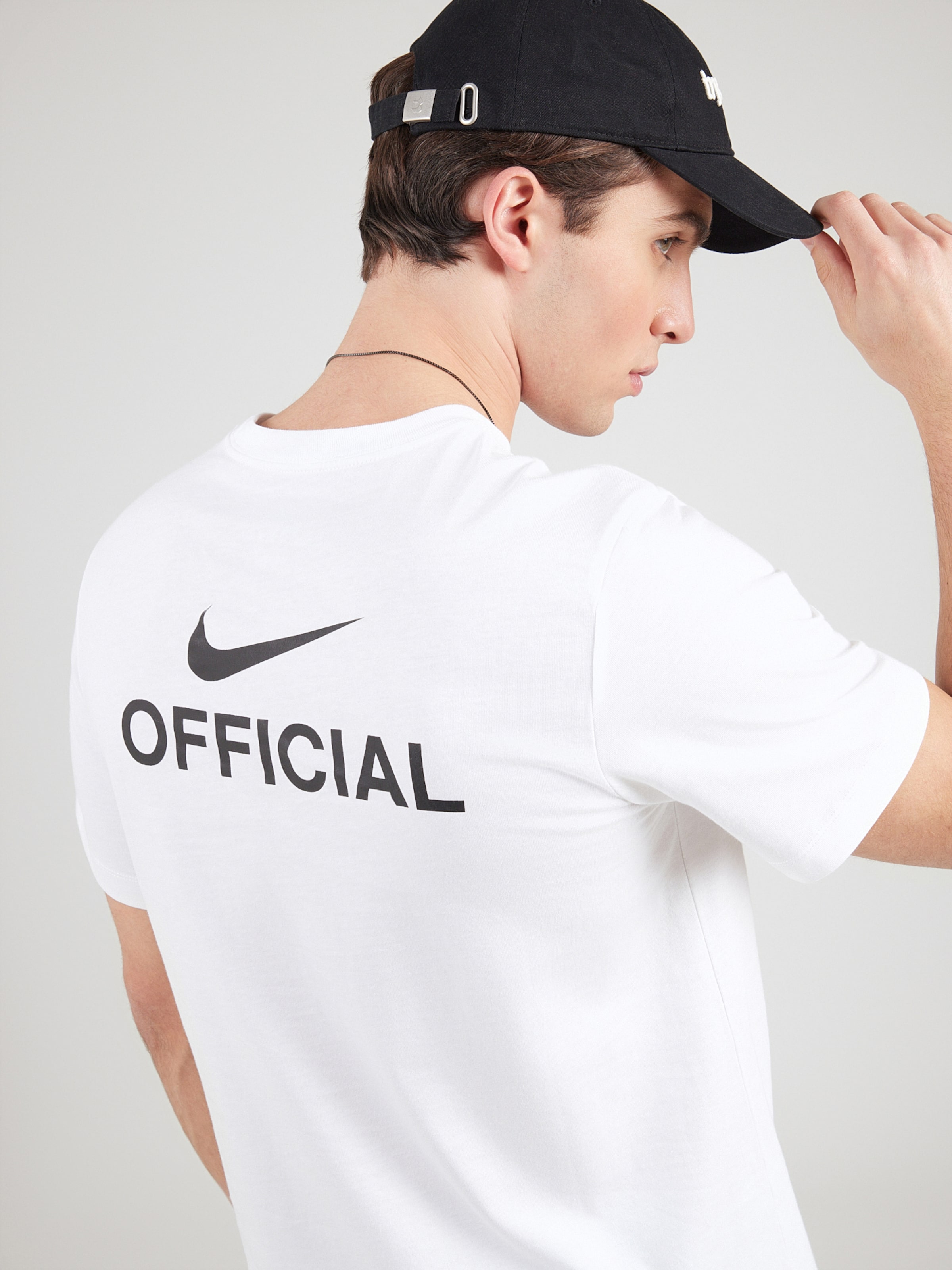 Nike Sportswear Футболка 'OFFICIAL' в белом цвете — фото 2