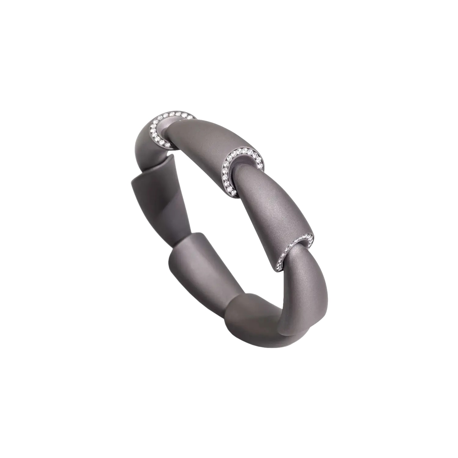

Браслет calla из титана и бриллиантов Vhernier