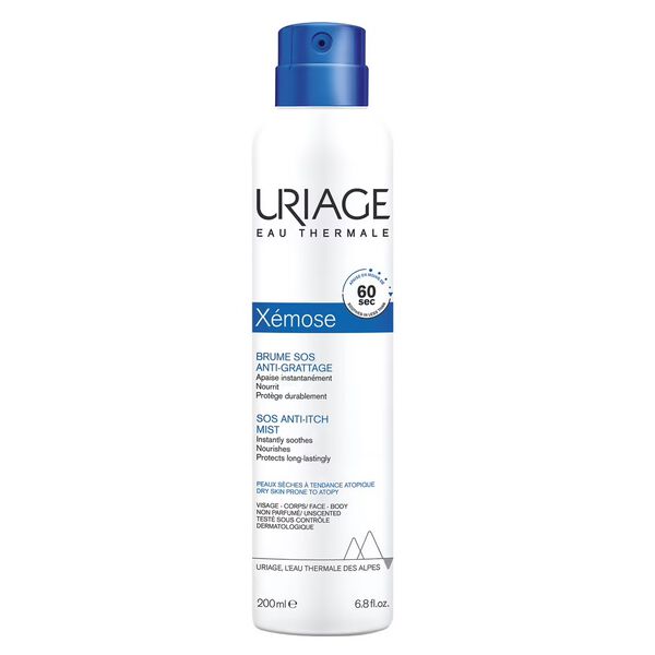 

Успокаивающий спрей для тела, 200 мл Uriage Xemose