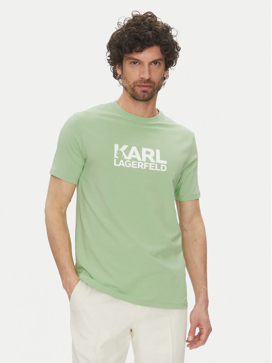 

Футболка обычного кроя 755087 552235 Karl Lagerfeld, зеленый