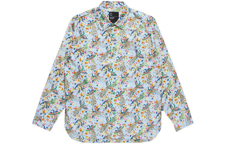 

Clot Футболка с животным принтом, весенне-осенняя, унисекс, цвет экрю