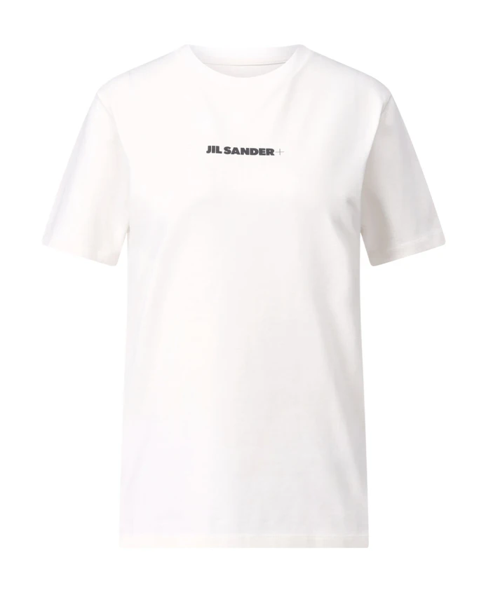 

Футболка с логотипом Jil Sander, белый