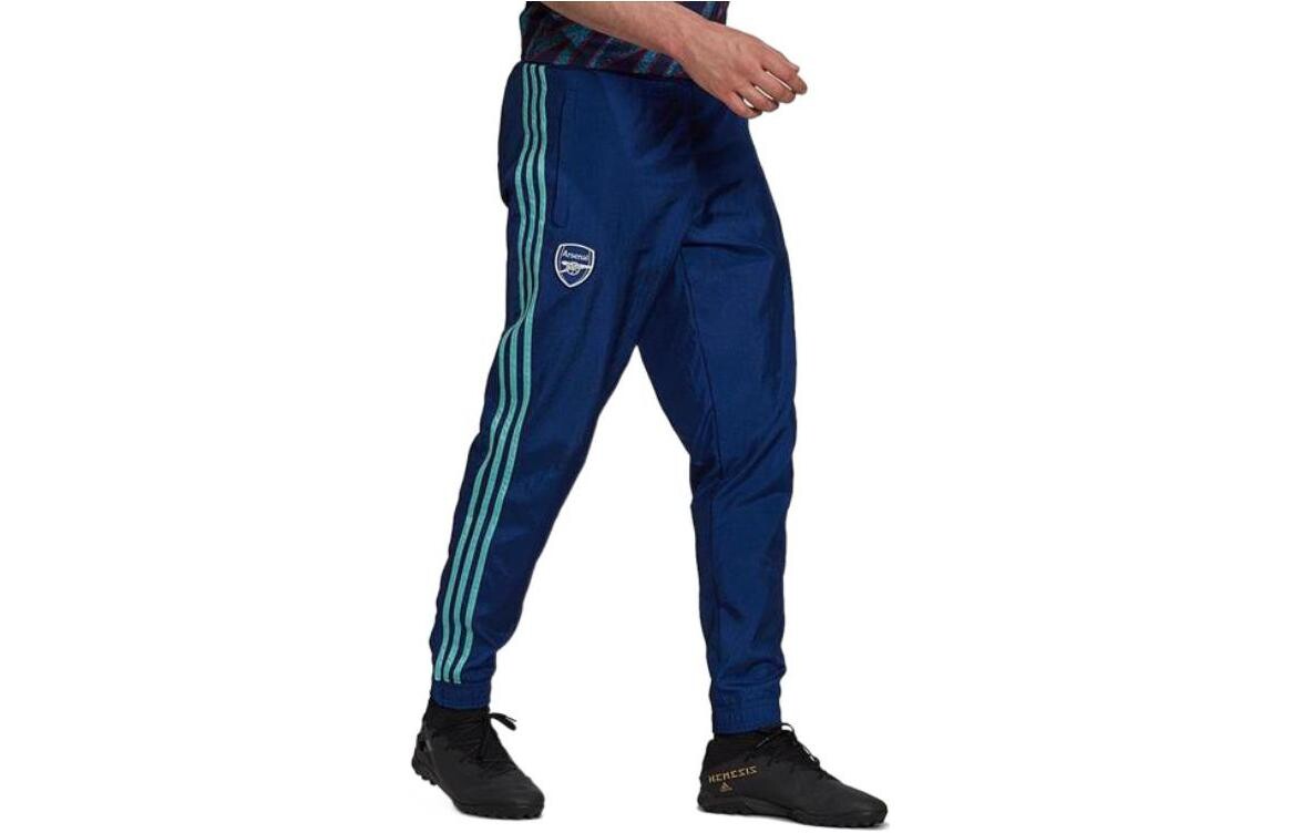 

Трикотажные спортивные штаны мужские синие Adidas, синий