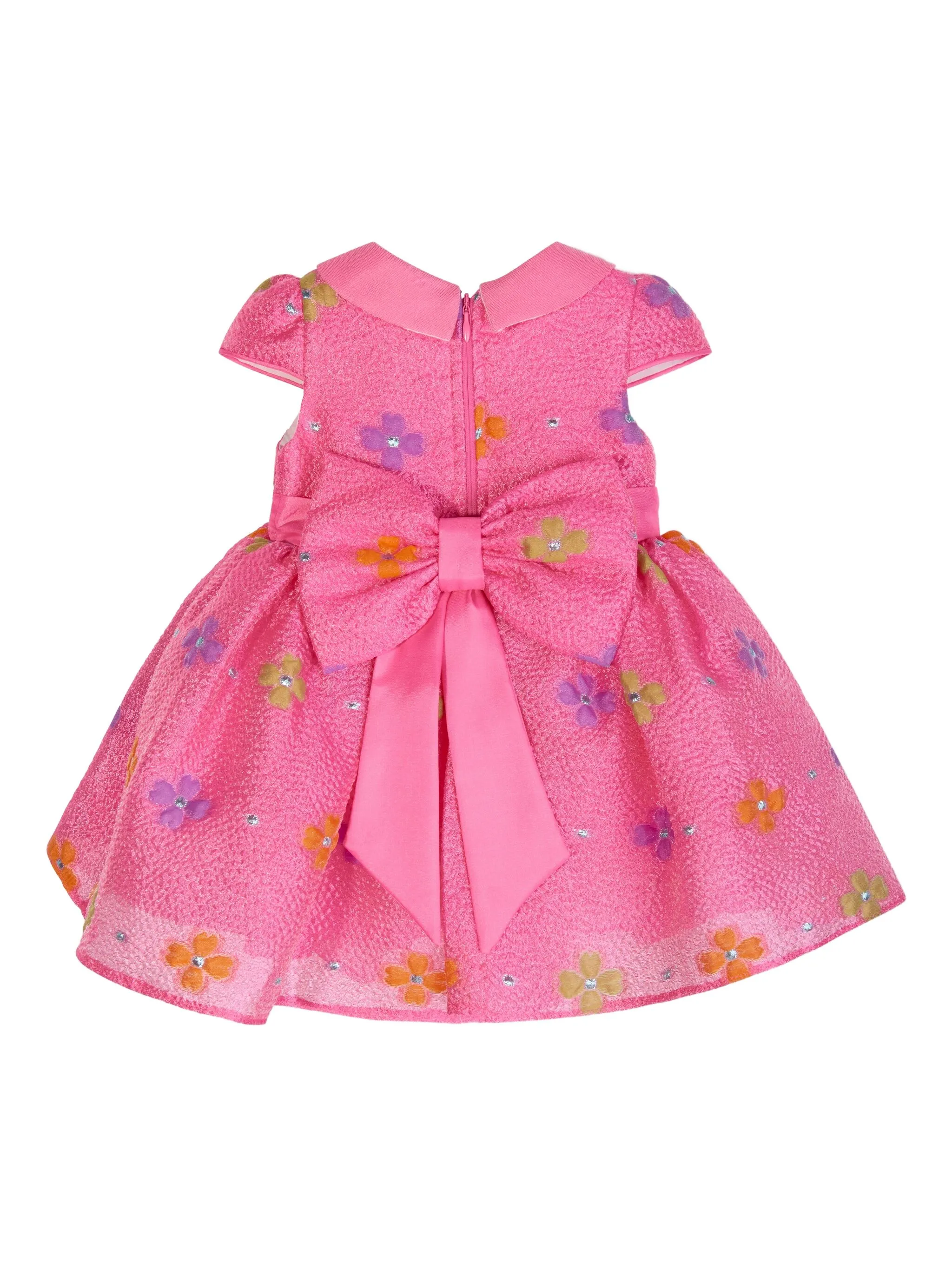 Платье с цветочным принтом Dress & Fleur, розовый — фото 4