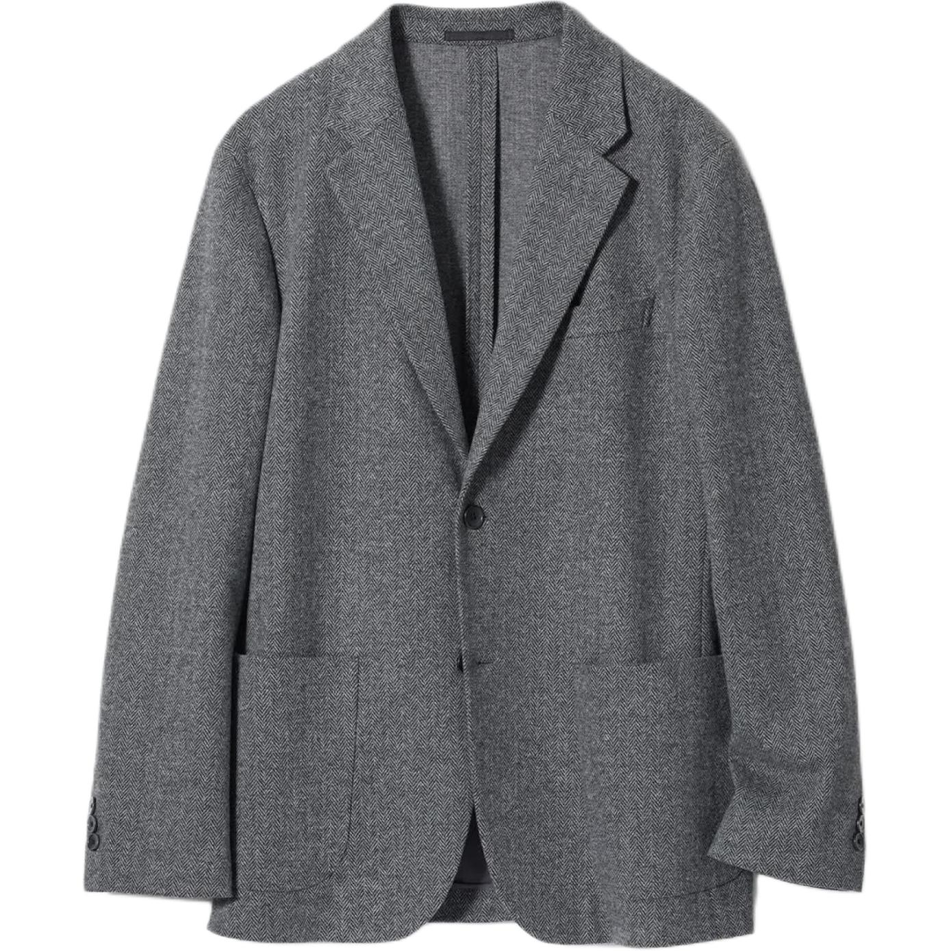 

UNIQLO Деловой костюм унисекс асфальтово-серый, Asphalt Gray