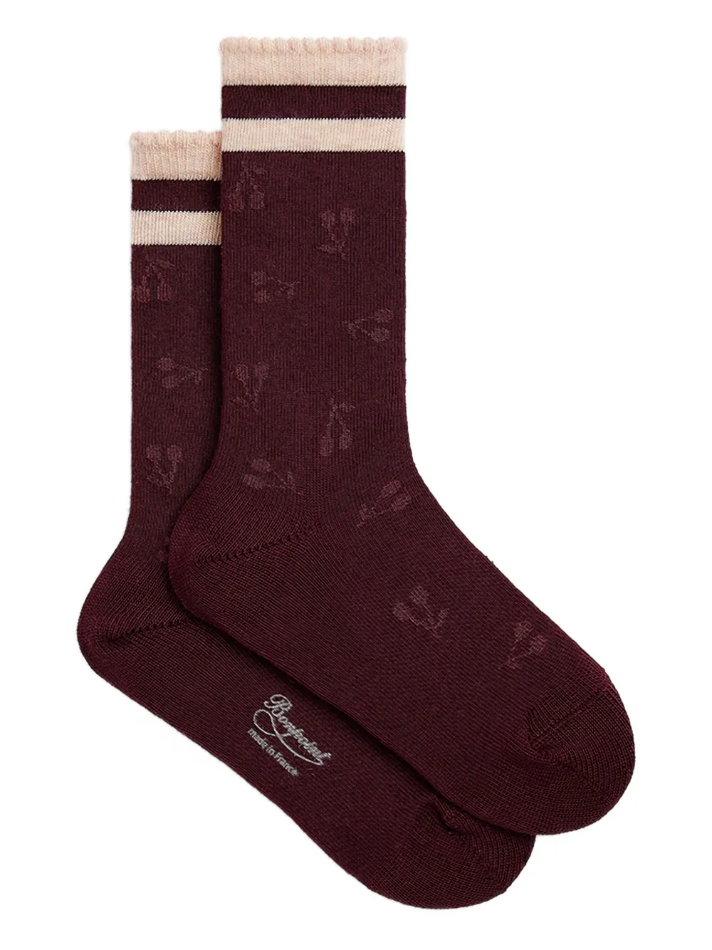 

Носки Jome с вышивкой Bonpoint, красный