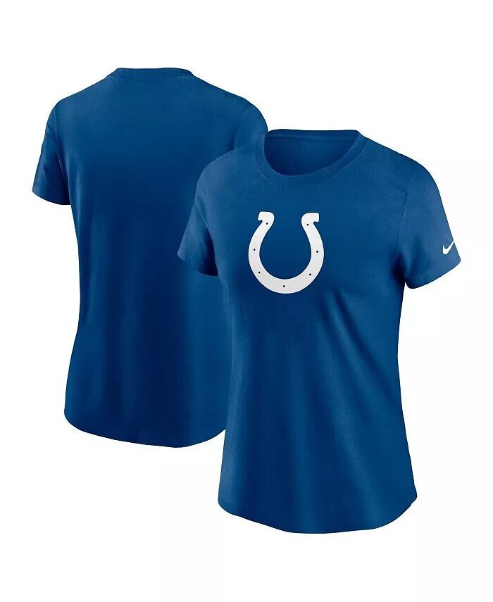 

Женская футболка с логотипом Royal Indianapolis Colts Primary Nike, синий