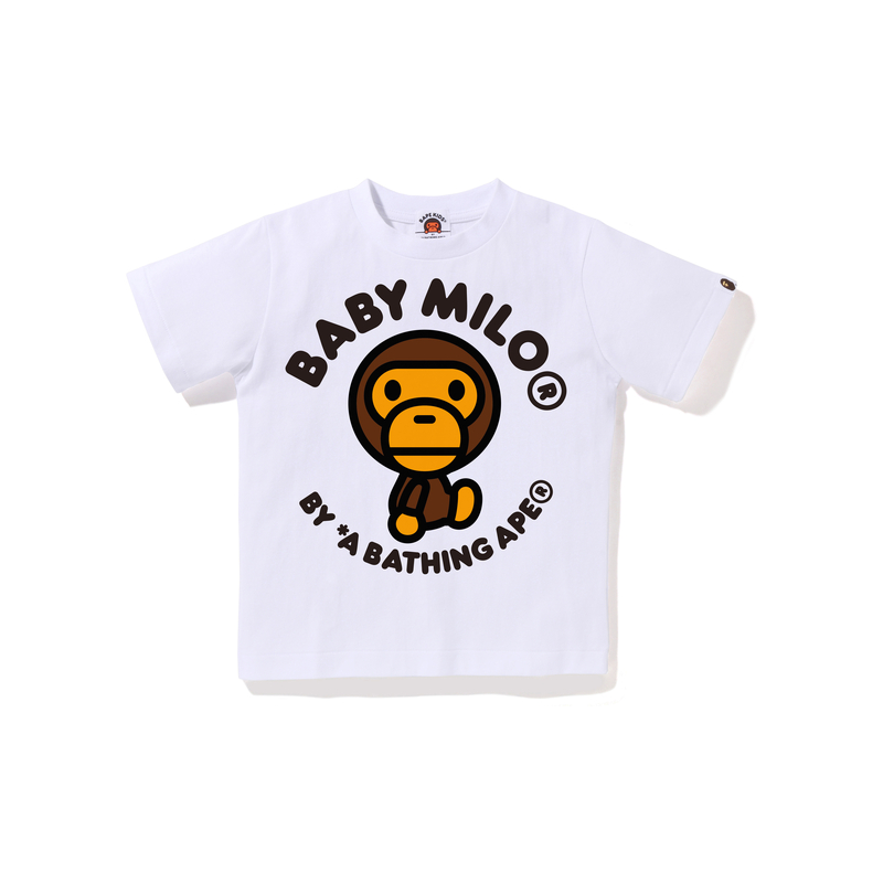 

Детская футболка FW25, возраст 3-7 лет A Bathing Ape, белый whx