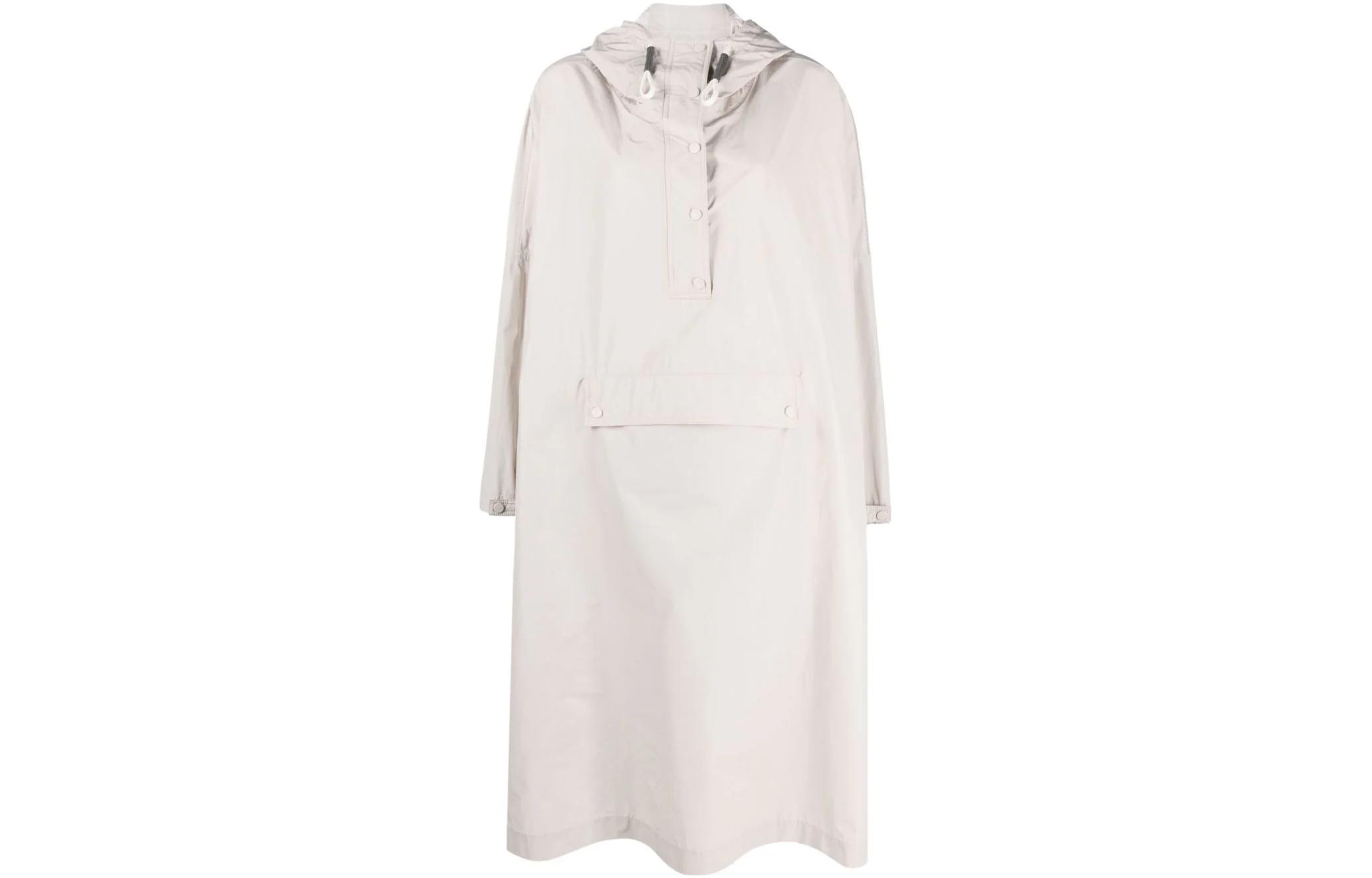 

Парка с капюшоном от дождя Brunello Cucinelli, светло бежевый