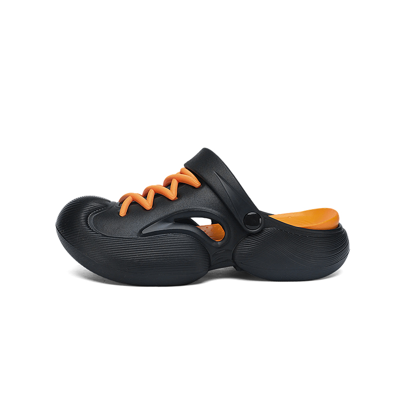 

NANJIREN Клоги мужские черно-оранжевые, цвет Black Orange