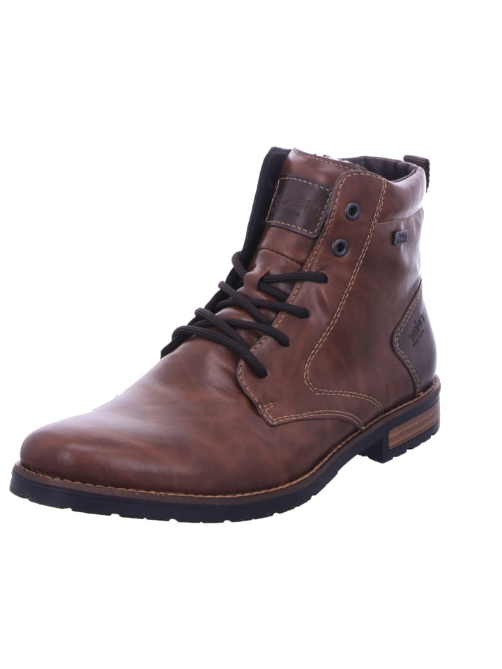 

Сапоги rieker Schnürstiefel Mit Tex, коричневый