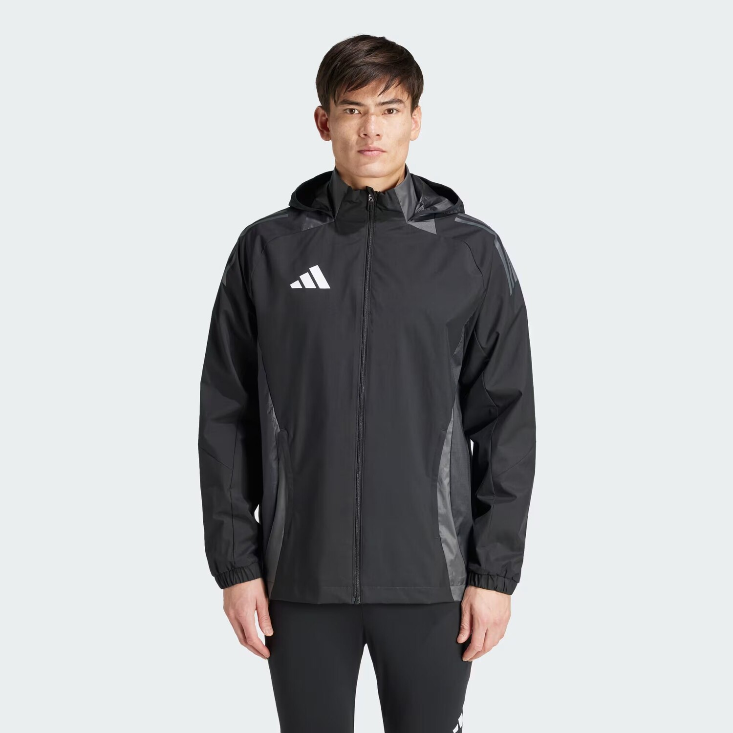 

Всепогодная куртка Tiro 24 Competition Adidas, цвет Black/Team Dark Grey