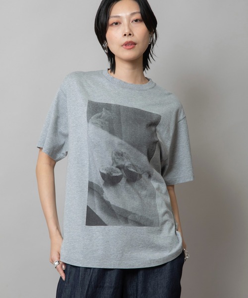 

Футболка с фотопринтом Munich, серая