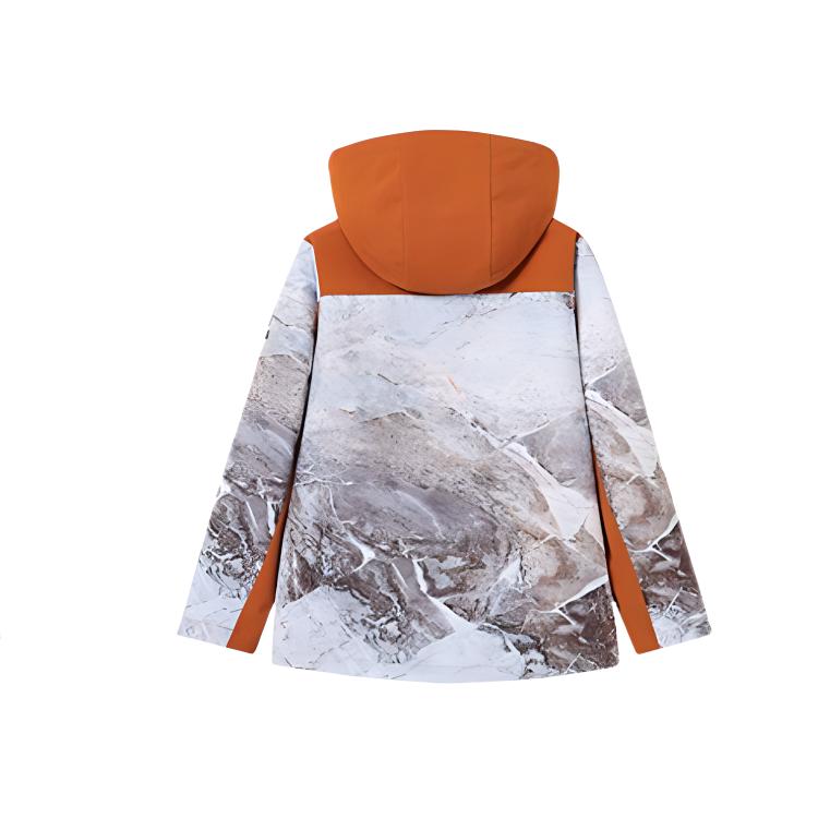 Пуховик с принтом 2 для детей 3-7 лет FILA KIDS, All Over Print 2-Pzb — фото 2