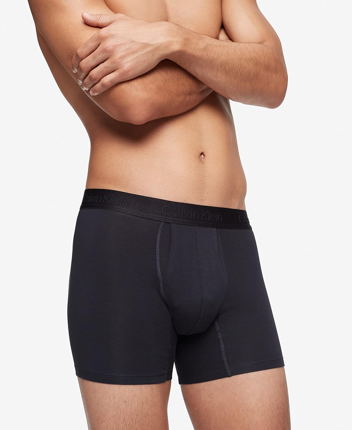 Комплект из 3 трусов-боксеров Calvin Klein Men's Standards, 3 Black Beauty — фото 4