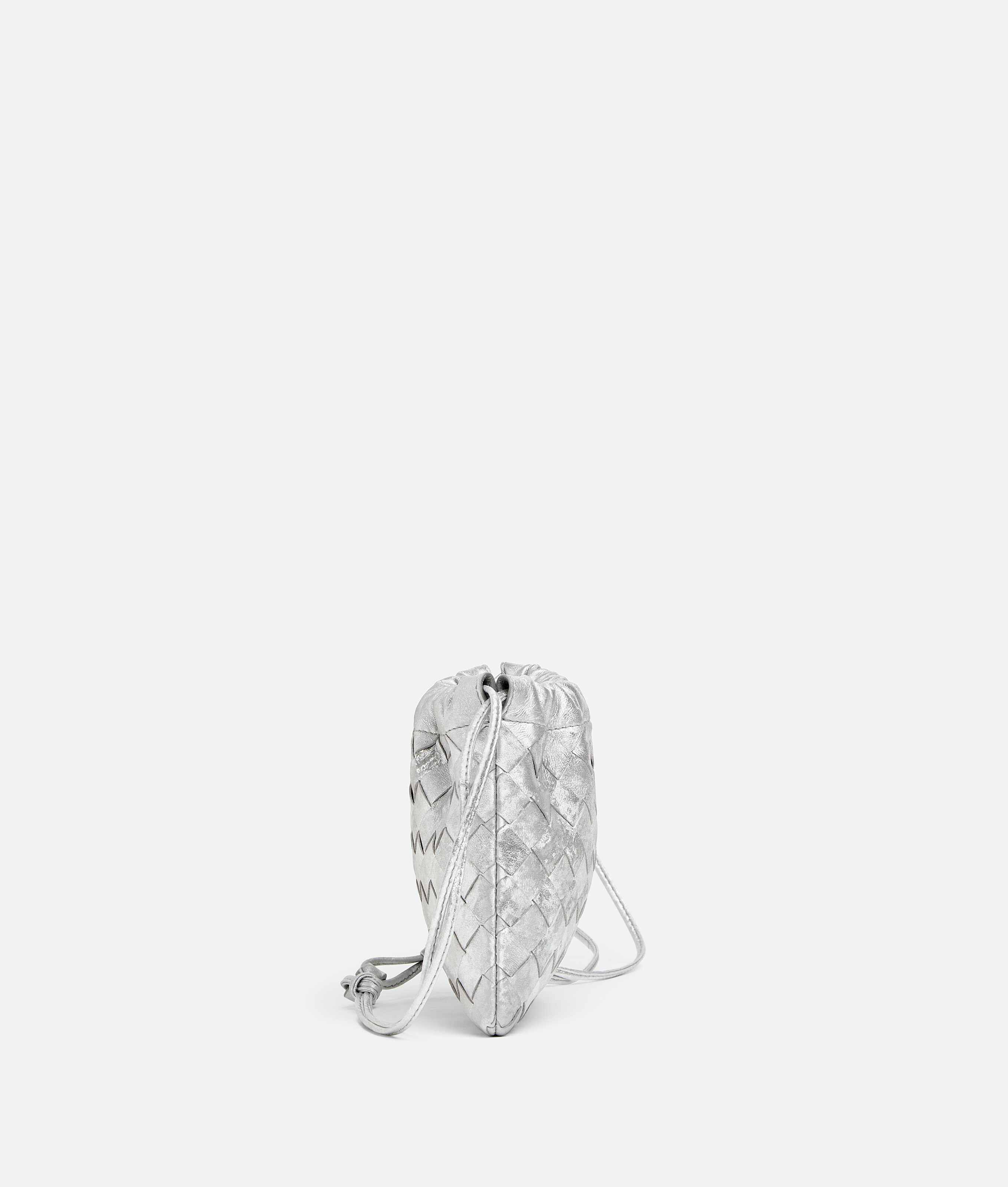 Маленький пылезащитный чехол BOTTEGA VENETA, серебро — фото 4