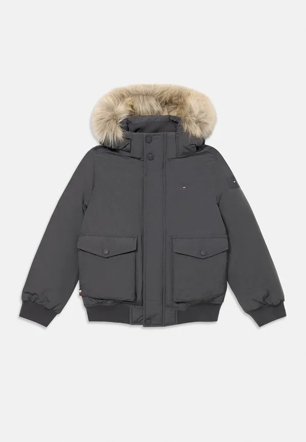 Зимняя куртка с капюшоном Tommy Hilfiger, Mottled Black