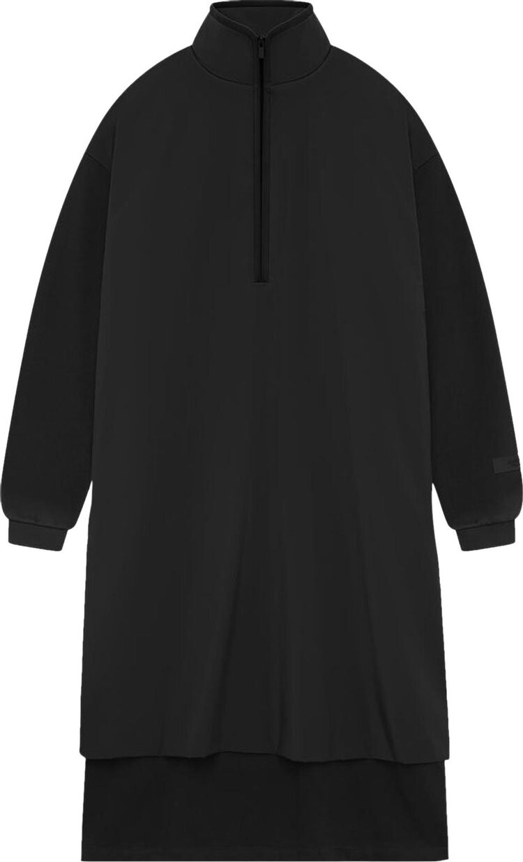 

Свитер Fear of God Essentials Nylon Fleece Mockneck Dress 'Jet Black/Jet Black', черный